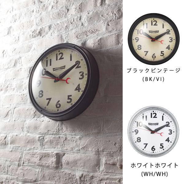 掛け時計 ウォールクロック TK-2072 Engineered-clock エンジニアードクロック 壁掛け時計 アンティーク 見やすい アナログ時計 アナログ 時計 壁掛け レトロ モダン アメリカン 掛時計 寝室 リビング おしゃれ アートワークスタジオ 音がしない 連続秒針 無音 スムーズ秒針