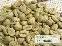 ブラジル・ブルボン・樹上完熟 選べる焙煎豆 200g 有機JAS認証オーガニックコーヒー 【ストレートコーヒー】　樹上で完熟された甘みとキレのある逸品。