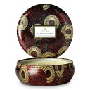Voluspa ボルスパ ジャポニカ リミテッド 3-Wick ティンキャンドル L ゴージ&タロッコオレンジ JAPONICA Limited IN DECORATIVE Wick Tin Candle GOJI & TAROCCO ORANGE◆ホームフレグランス/芳香/アロマキャンドル/ロウソク●【P15Aug15】【香りの贈り物】