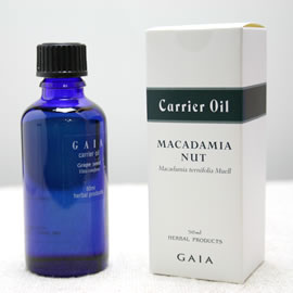 GAIA キャリアオイル マカダミアナッツオイル 50ml（ガイア）