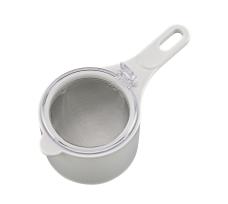 NEW COOKDAY(ニュークックデイ)茶こしセット　DG−2042 〜貝印〜受け皿付なので衛生的　貝印