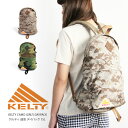 【最大20%OFFクーポン対象】【タイムセール SALE】KELTY(ケルティ) kelty リュック 15L ガールズ デイパック バックパック マザーズバッグ ママバッグ カモフラ 迷彩 ビンテージ レディース メンズ男女兼用 大容量 軽量 (2592037)