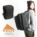 【最大15%OFFクーポン対象】【タイムセール SALE】KELTY(ケルティ) リュック デイパック ショルダーバッグ 斜め掛けバッグ ブリーフケース 4WAYバッグ アーバン オール ブラック ライン 大容量 軽量 男女兼用 レディース メンズ (2592089)