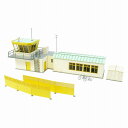 【ネコポス配送可】さんけい みにちゅあーとキット 1/144 航空情景シリーズ 【飛行クラブ管理棟】 MK08-06