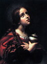 油絵 Carlo Dolci_聖母の祈り