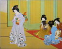 漆絵 上村松園の名作「舞仕度」