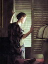 油絵 William MacGregor Paxton_朝の陽ざし