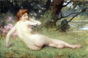 油絵 Charles Amable Lenoir_春の季節