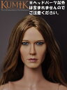 KUMIK 1/6サイズフィギュア用 女性ヘッドパーツ 15-9