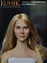 KUMIK 1/6サイズフィギュア用 女性ヘッドパーツ 15-17