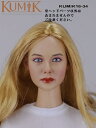KUMIK 1/6サイズフィギュア用 女性ヘッドパーツ 16-34