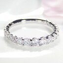 Pt900 ダイヤモンド エタニティ リング【1.0ct】【H-SIクラス】上品 おしゃれ 指輪 リング プラチナ ダイヤモンド 花ーフエタニティ ダイア 4月誕生石 代引手数料無料 送料無料 品質保証書 1カラット ギフト 贈り物 ダイヤ リング 重ね着け