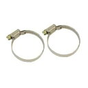56W x 65H x 16D(mm) 丸型角型用 50φ 直径38mm~53mmまで取付可能 ガレージミラー 取付バンド 50 GR-5 カシムラ