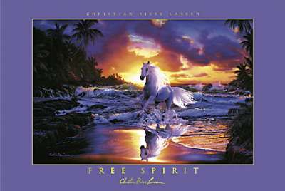 【アートポスター】Free Spirit(610×915mm) -ラッセン-...:artofposter:10002980