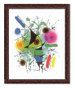 【ミロ額装ポスター】歌う魚(440×540×13mm)