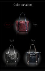 【馬革トートバッグ】【アートフィアー/ARTPHERE】豊岡鞄認定/レザー/本革/ビジネス/通勤/トートバッグ大きめ/A4サイズ対応ビジネスバッグ/メンズ/レディース/HorseLineBK09-102/ポニーレザー/馬革/ファスナー付き/ブラック(黒)