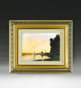 クロード・モネ Argenteuil, Late Afternoon SMサイズ 【油絵 直筆仕上げ 複製画】【額縁付】 絵画 販売 油彩 風景画 372×303mm 送料無料