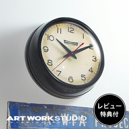 【レビュー特典付】【アートワークスタジオ公式】 ARTWORKSTUDIO 壁<strong>掛け時計</strong> TK-2071 Franklin-clock フランクリンクロック スイーブムーブメント 電池式 直径<strong>35cm</strong> スチール ガラス おしゃれ アメリカン ミッドセンチュリー【ポイント10倍】