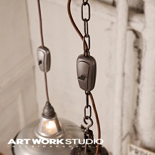 【ARTWORKSTUDIO公式】【ポイント10倍】ARTWORKSTUDIO アートワークスタジオVintage cable adjuster ビンテージケーブルアジャスターケーブルホルダー 適合ケーブルφ7mm 60cm収納可