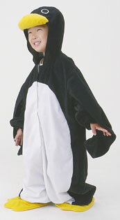 ジャンプスーツ　ペンギン 子供サイズ【06Aug12P】【10Aug12P】【仮装・コスプレ衣装・コスチューム・どうぶつ・動物コスチューム】