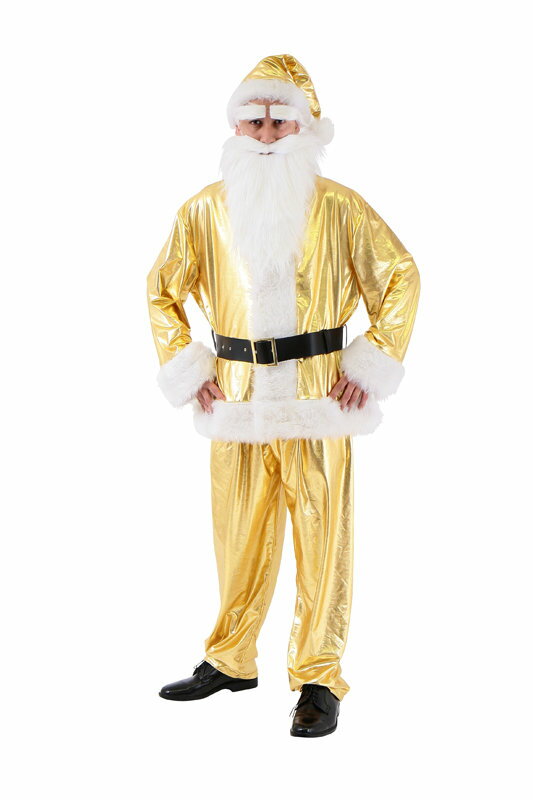 GOGOサンタさん スペシャルゴールデン Men's [男性用サンタクロース衣装・クリスマスコスチューム]【05P04Nov11】【01Nov11P】