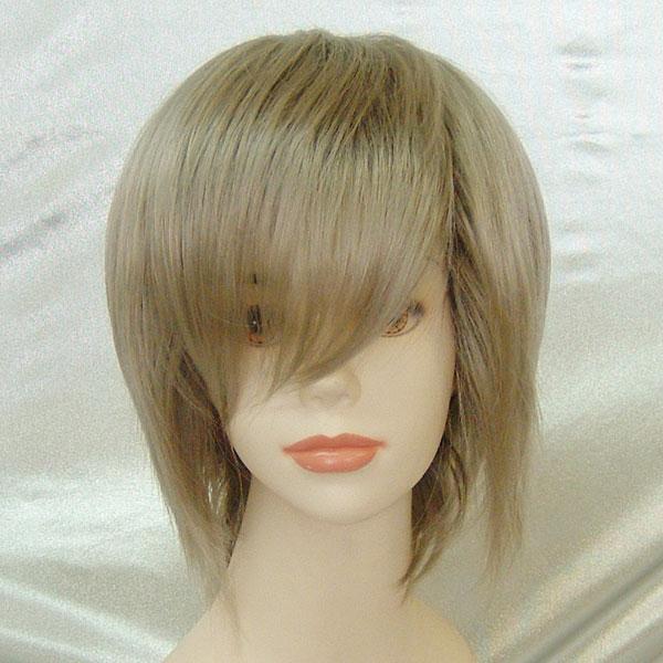 おまけ付♪【コスプレウィッグ・フルウィッグ】プリキャラ【トランスショート】CA-010シルバーグレー【10P07apr10】