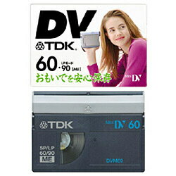 DVM60BUA　TDK MiniDVテープ 60分 1本