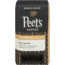 【ポイント5倍】 コーヒー コーヒー豆 ピーツコーヒー Peet's Coffee ビッグバンブレンド ミディアムロースト ホールビーン(コーヒー豆) 340g