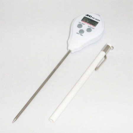 デジタル温度計　防水ペンタイプ刺して測れる中心温度計！　