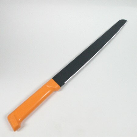 フッ素樹脂加工　ウェーブナイフ　21.5cm