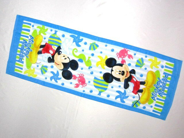 【メール便OK！】　ディズニー　ミッキーマウス（ディアミッキー）　スポーツタオル（ジュニアバスタオル）　 【Disneyzone】 02P25May12