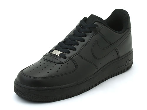 【28％OFF】NIKE(ナイキ) AIR FORCE 1 07(エア フォース1 07) 315122 001 ブラック/ブラック送料無料！