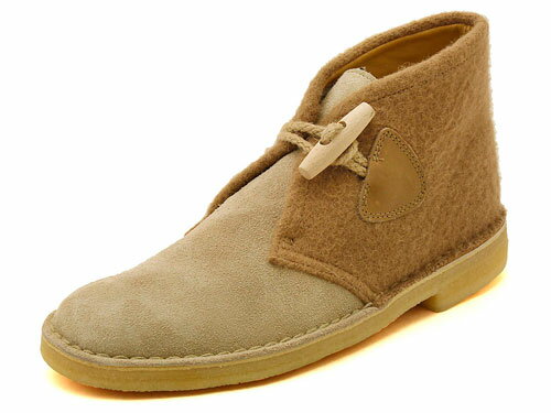 Clarks(クラークス) DESERT DUFFLE(デザートダッフル) 20356848 キャメルコンビスエード