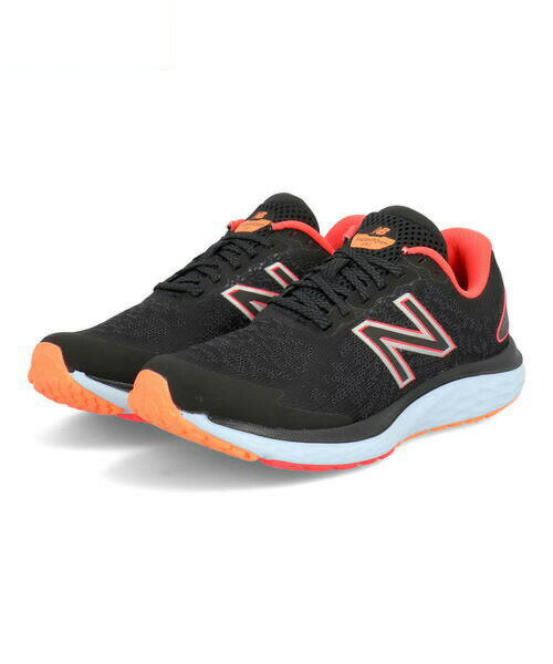 new balance <strong>ニューバランス</strong> W680 レディーススニーカー 軽量 FRESH FOAM 680 W フレッシュフォーム680W 330680 LF7[GF] ブラック/オレンジ 運動靴 <strong>ランニングシューズ</strong> ランニング ジョギング ウォーキング ローカット