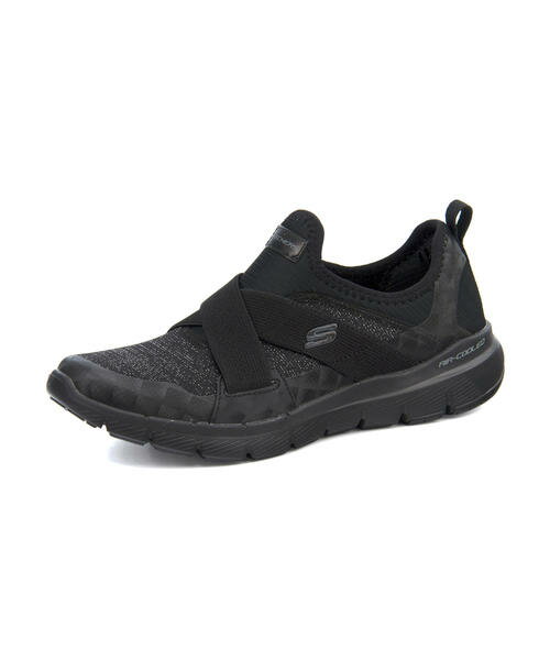 SKECHERS(XPb`[Y) FLEX APPEAL 3.0 - FINEST HOUR y (tbNXAs[3.0t@ClXgA[) 13065 BBK ubN