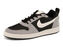 NIKE(ナイキ) COURT BOROUGH LOW PREM(コートバーロウロウLOWPREM) 844881 005 ブラック/セイル/マットシルバー