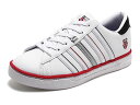 K-SWISS(ケースイス) マルチコート 2 KSM02 ホワイト/ブラック/レッド