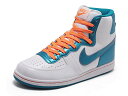 送料無料!【20%OFF】NIKE(ナイキ) WMNS TERMINATOR HIGH BASIC(ウィメンズ ターミネーターHIGHベーシック) 336617 132 ホワイト/アクアマリン/トータルオレンジ