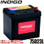 INDIGO インディゴ カーバッテリー TOYOTA トヨタ ダイナ PD-XZU354D H16/5〜 ダンプ車 #75D23L