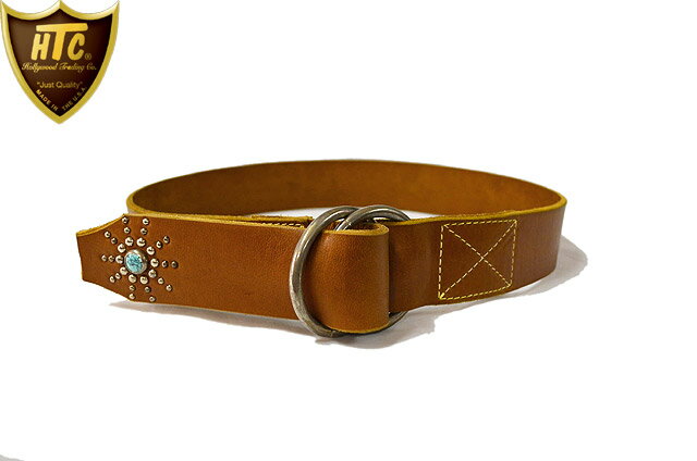 HTC ベルト #SD RING BELT TQ 1.75inch L.BROWN 【R】