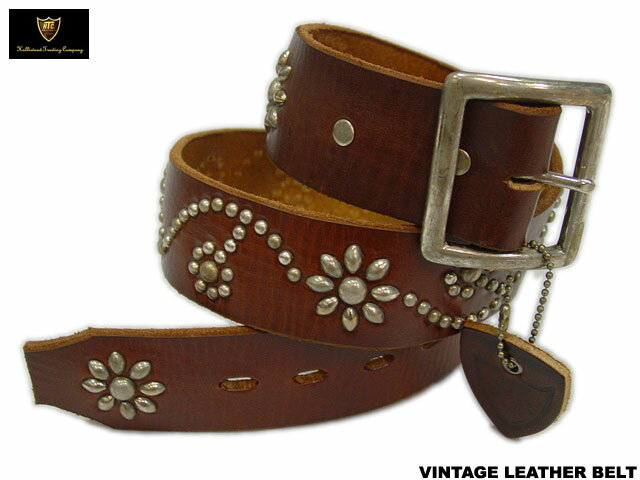 HTC ベルト #24 END VINTAGE 1.75inch BELT D.BROWN 【R】