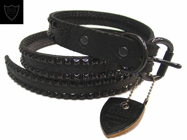 HTC BLACK ベルト #BT015 ROUGH OUT LEATHER 1inch BELT BLACK 【R】