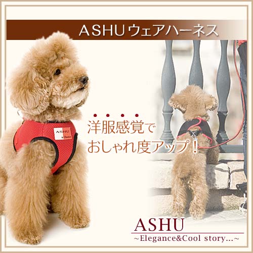ハーネス　ASHU ウェアハーネス　Lサイズ【小型犬】【中型犬】【1207P05】【HLS_DU】