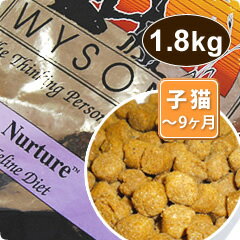 無添加　キャットフード　WYSONG ワイソン ニューチャー　1.8kg　【子猫用キャットフード】【無添加・自然食フード】【あす楽対応_近畿】【HLS_DU】【1207P05】【HLS_DU】無添加　キャットフード　大切な時期だからこそお勧めしたい子猫用キャットフード！