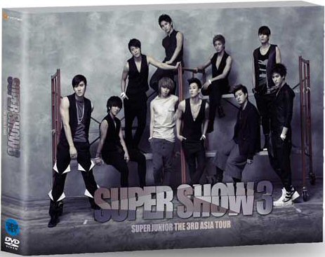 【送料無料】SUPER JUNIOR(スーパー・ジュニア)/THE 3RD ASIA TOUR CONCERT - SUPER SHOW 3 (2DVD+PHOTOBOOK)