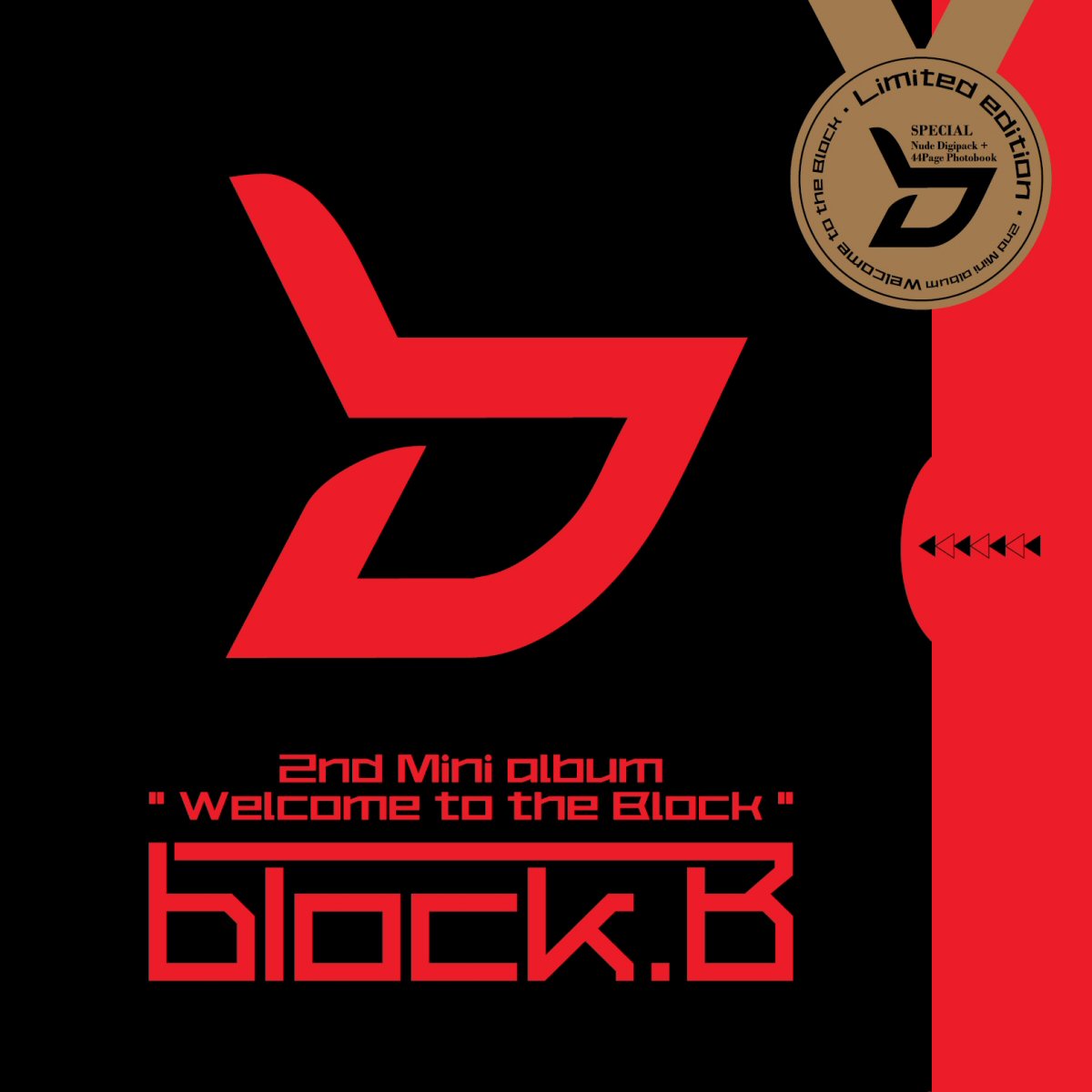 【送料別】block.B(ブロック・ビー)/Welcome to the BLOCK-2nd Mini Album(限定版)