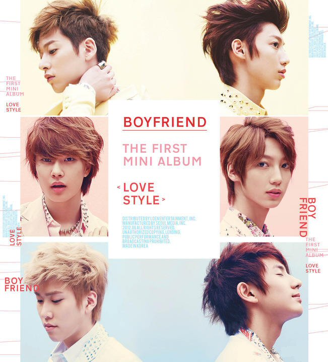 【送料別】BOYFRIEND(ボーイフレンド)/LOVE STYLE-1st Mini Album