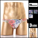 TMコレクション Botanical Flower マルチバインダー ビキニ メンズ ビキニ セクシー 下着 パンツ アンダーウェア