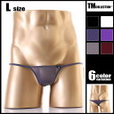 Lサイズ【TMコレクション】 New T2M2 ハギ無しシャープ リオバック Dark メンズ ハーフバックビキニ 下着 パンツ アンダーウェア 薄手 透け