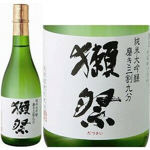 獺祭　磨き三割九分純米大吟醸　720ml【山口県】【10P20Dec11】////////////////////★【マラソン2011冬_食品】【突破1205】